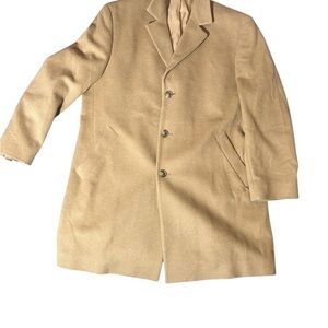 overcoat Wool & Camel Hair Jos. A. Bank Signature Collection True 44R